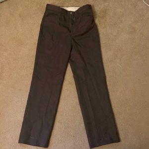 BROWN DRESS PANTS MEN